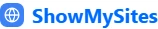 ShowMySites logo